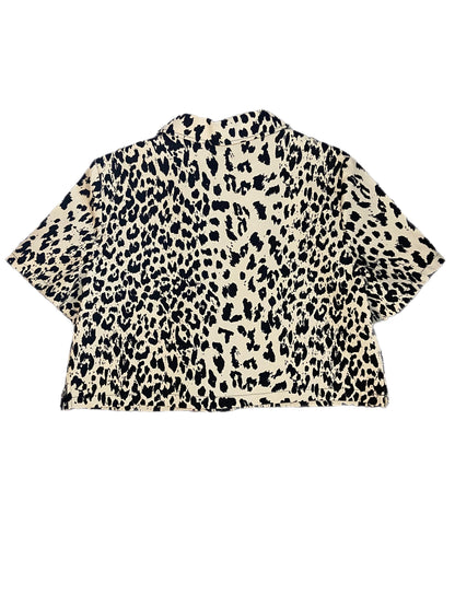 Leopard Print Crop Top